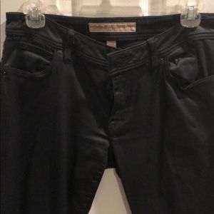 BURBERRY BRIT WAXED DENIM